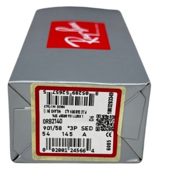 Ray-Ban Wayfarer Sunglasses RB2140 Original Black Frame With Case - Picture 4 of 5